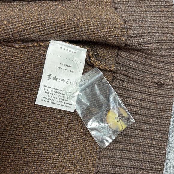 Pendleton Mens Shawl Collar Cardigan Brown Harding Aztec Print Size XL - Picture 4 of 7